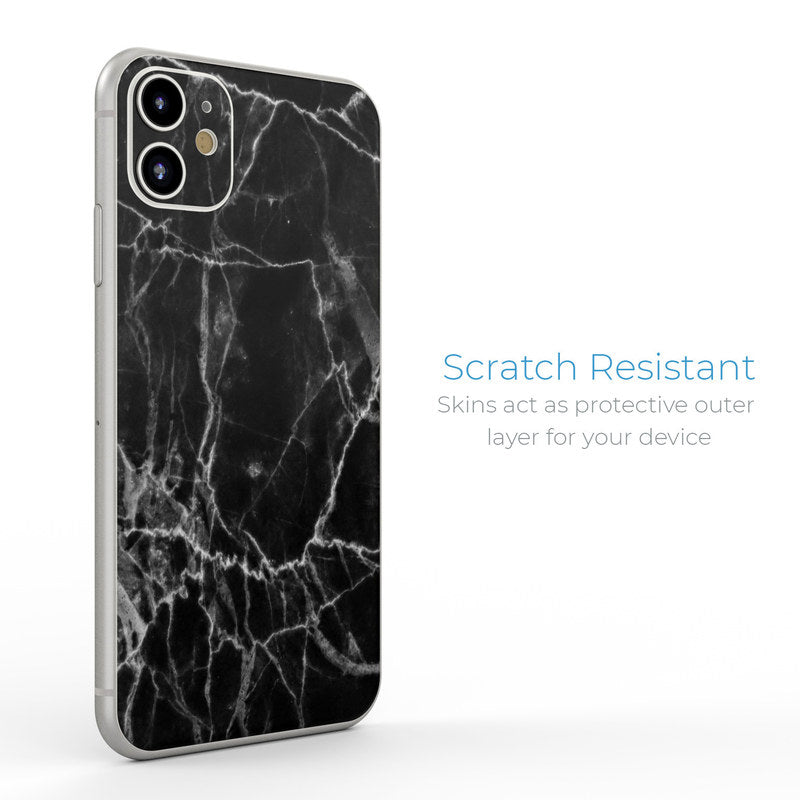 Black Marble - Apple iPhone 11 Skin