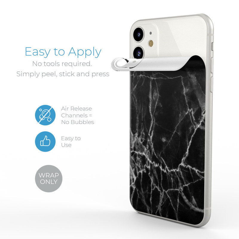 Black Marble - Apple iPhone 11 Skin