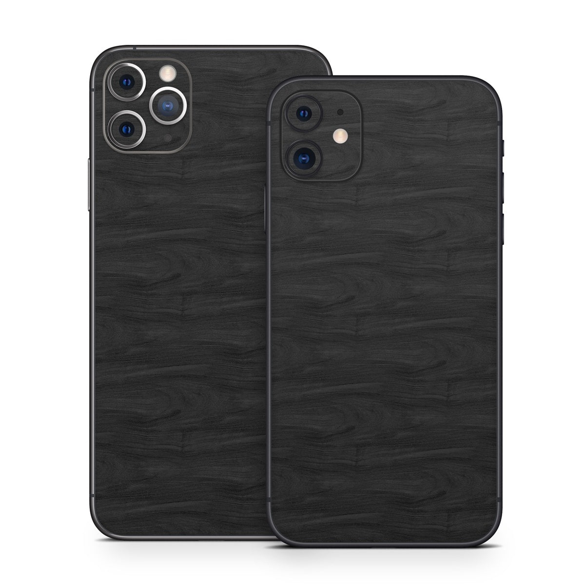 Black Woodgrain - Apple iPhone 11 Skin