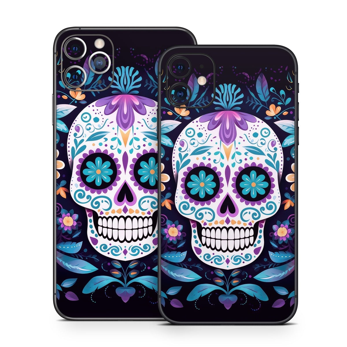 Calavera Azul - Apple iPhone 11 Skin