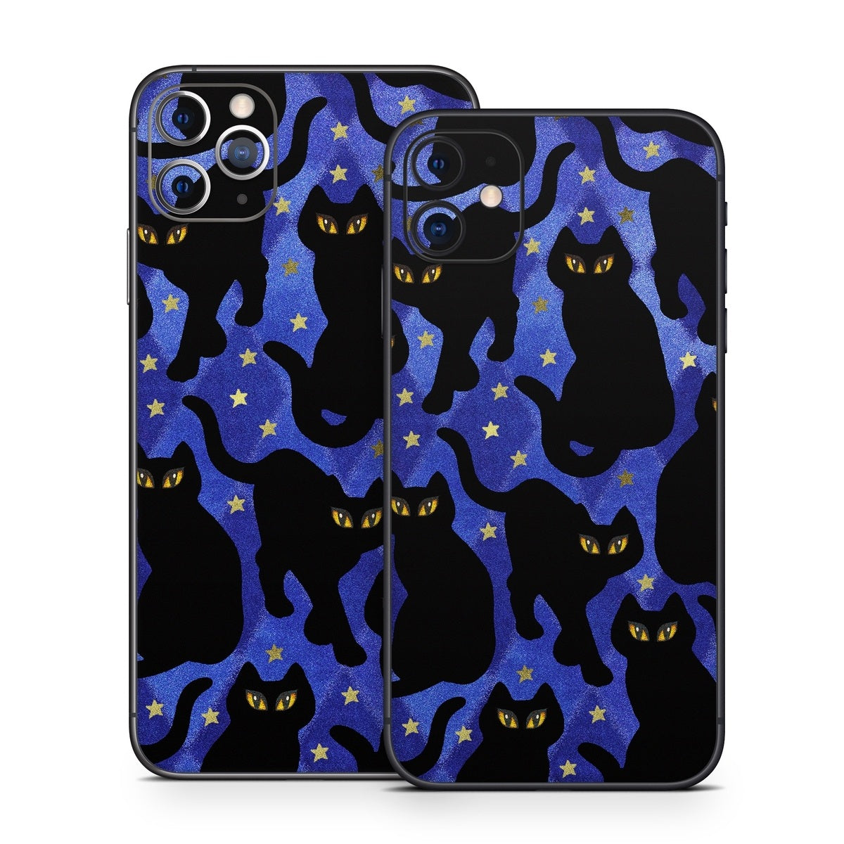 Cat Silhouettes - Apple iPhone 11 Skin