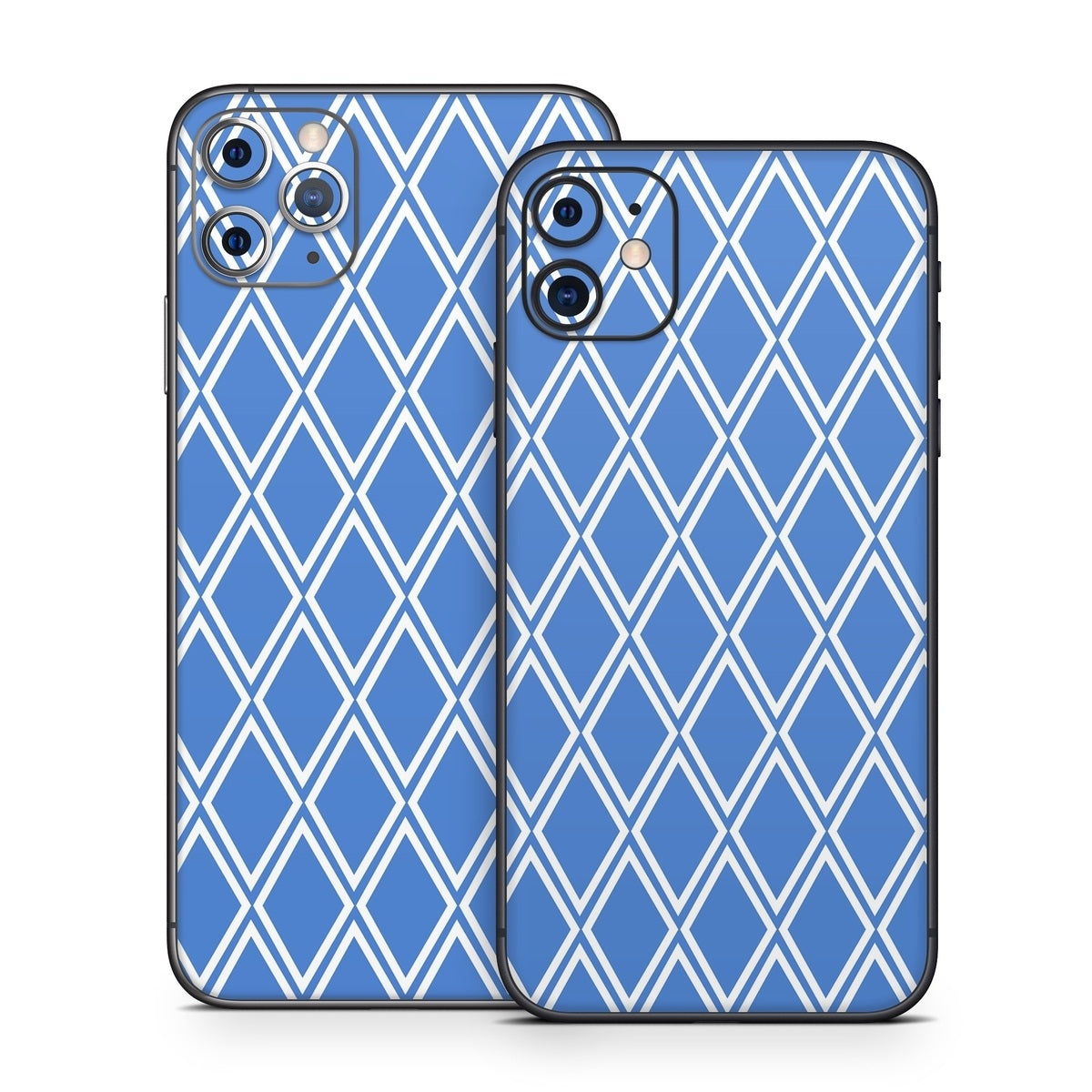 Blue Checks - Apple iPhone 11 Skin