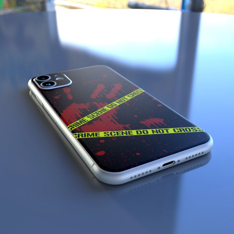 Crime Scene - Apple iPhone 11 Skin