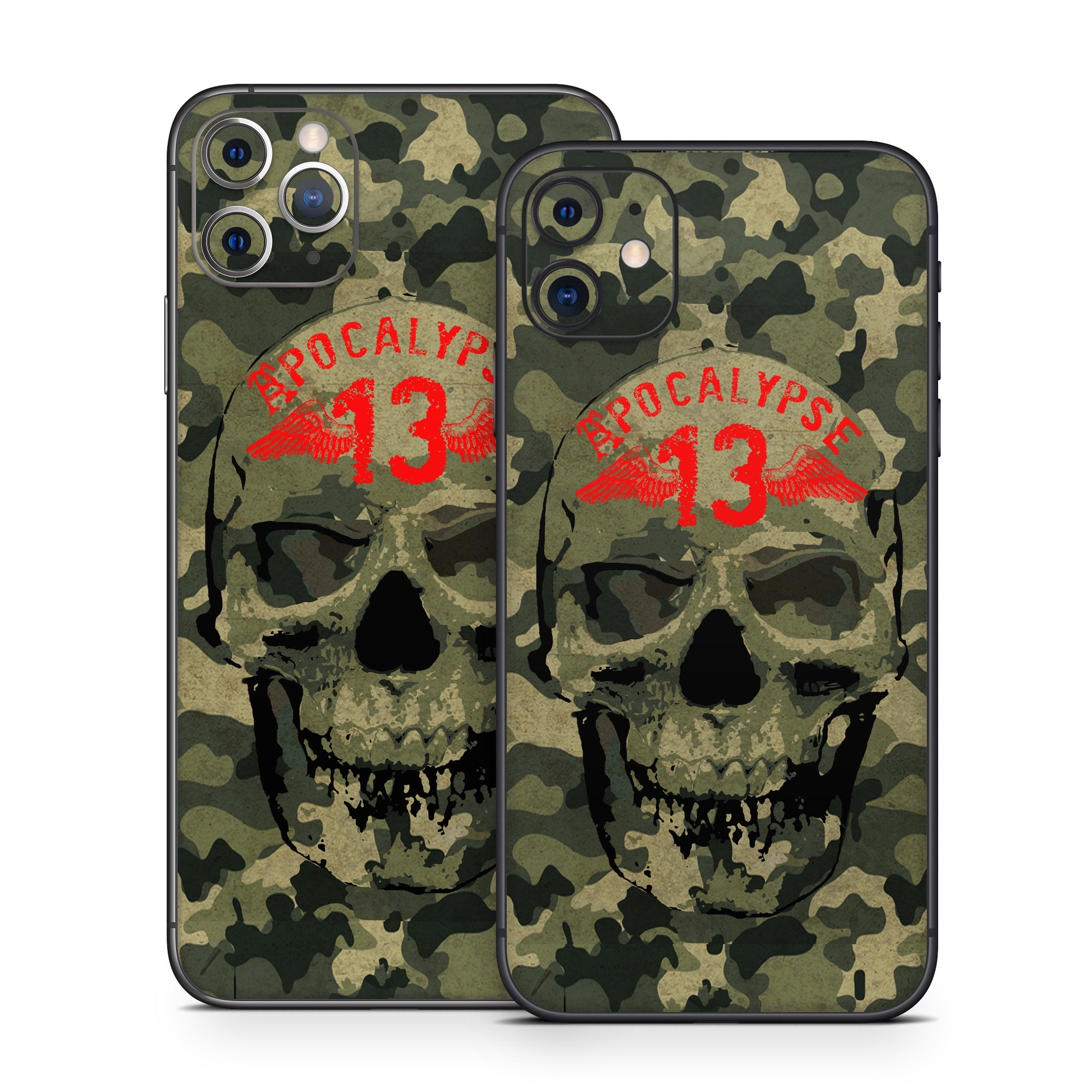 Camo Skull - Apple iPhone 11 Skin