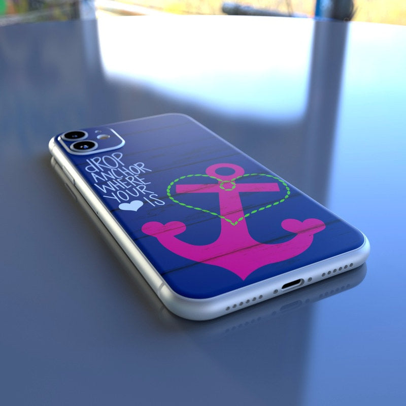 Drop Anchor - Apple iPhone 11 Skin