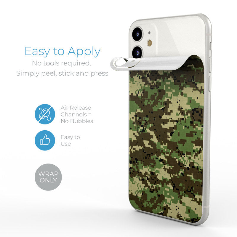 Digital Woodland Camo - Apple iPhone 11 Skin