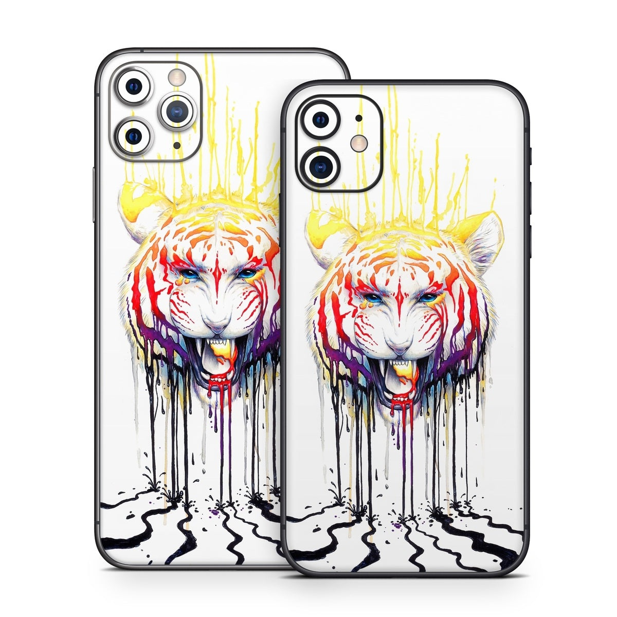 Fading Tiger - Apple iPhone 11 Skin