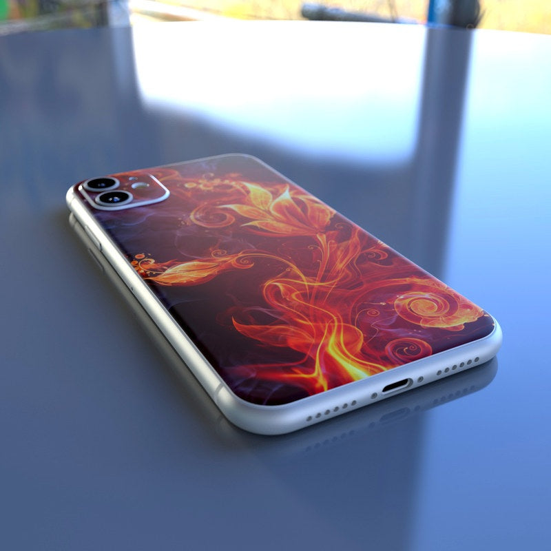 Flower Of Fire - Apple iPhone 11 Skin