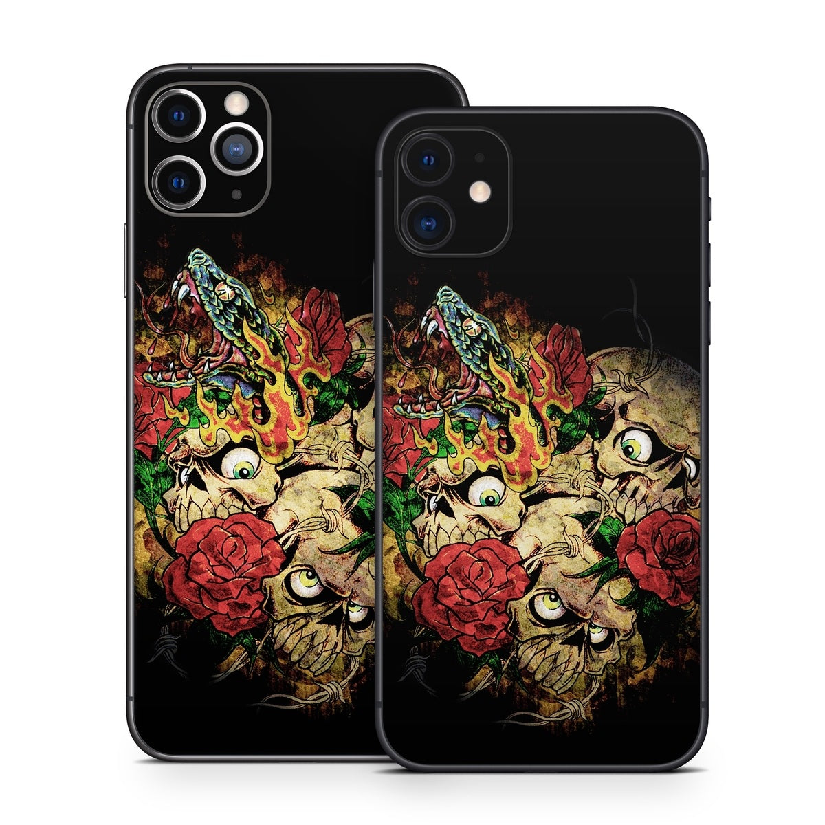 Gothic Tattoo - Apple iPhone 11 Skin