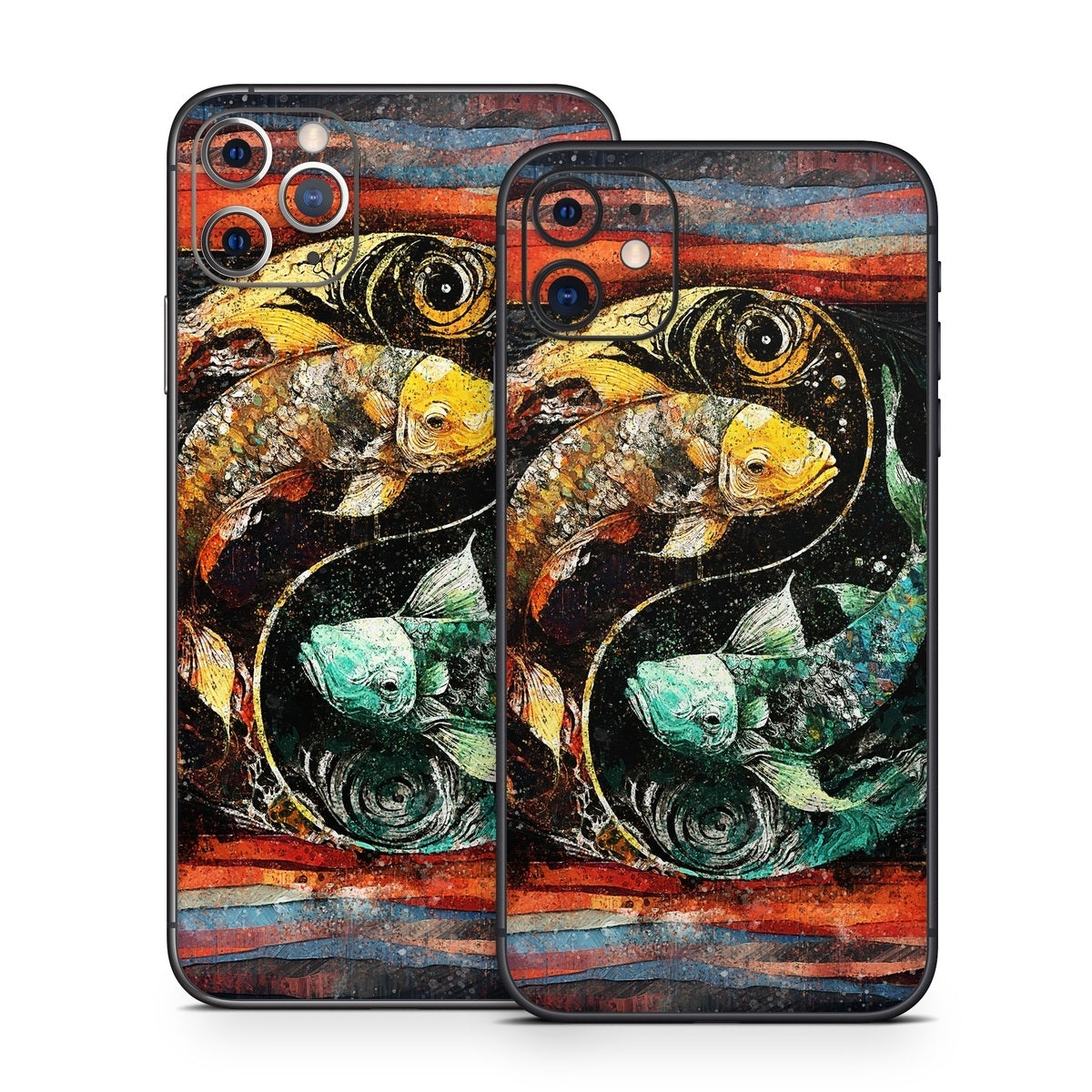 Koi Fish Yin Yang - Apple iPhone 11 Skin