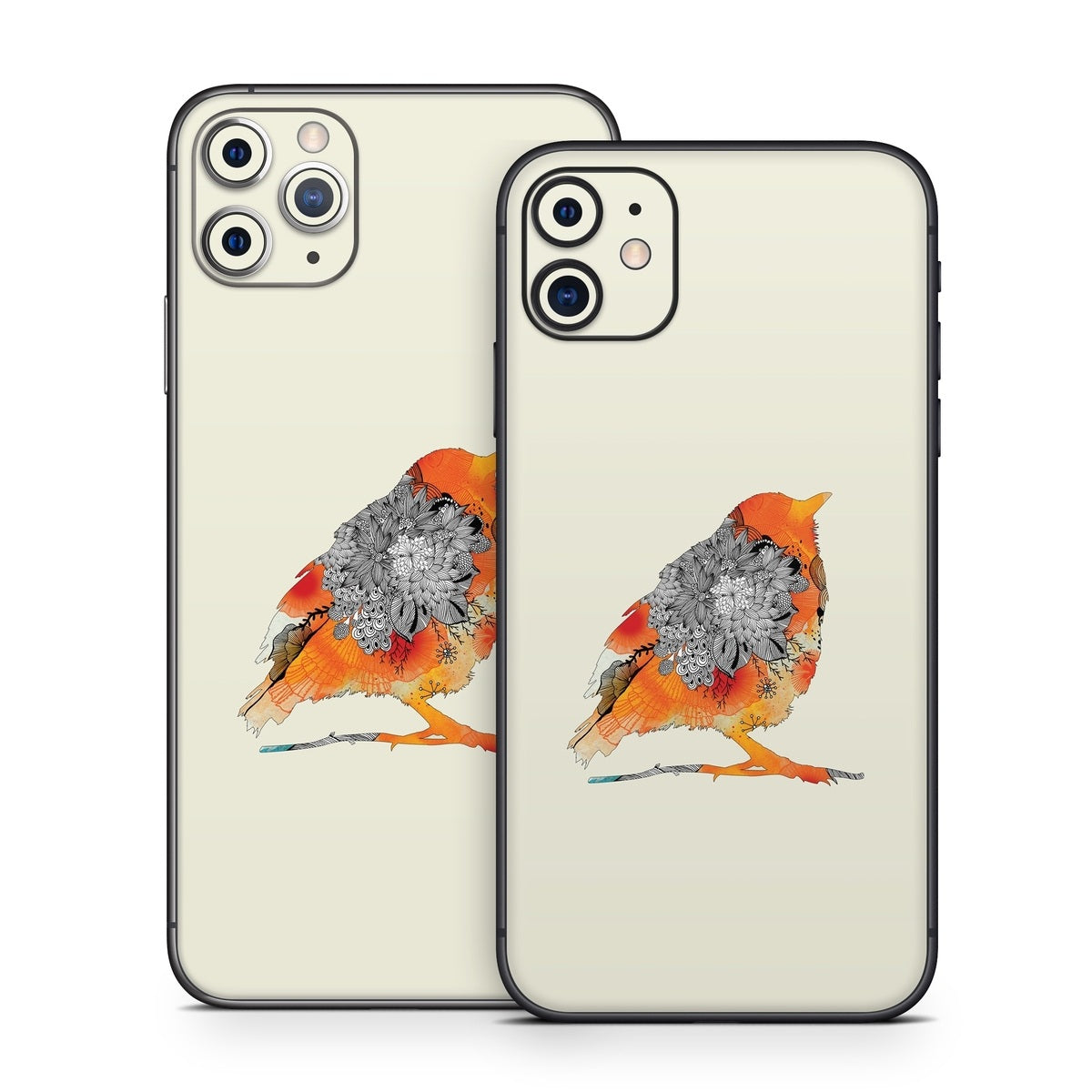 Orange Bird - Apple iPhone 11 Skin