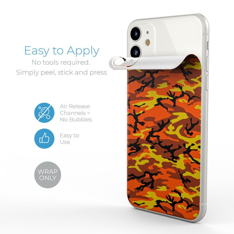 Orange Camo - Apple iPhone 11 Skin