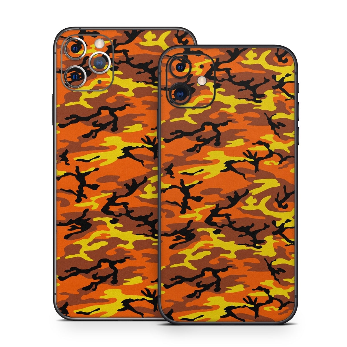 Orange Camo - Apple iPhone 11 Skin