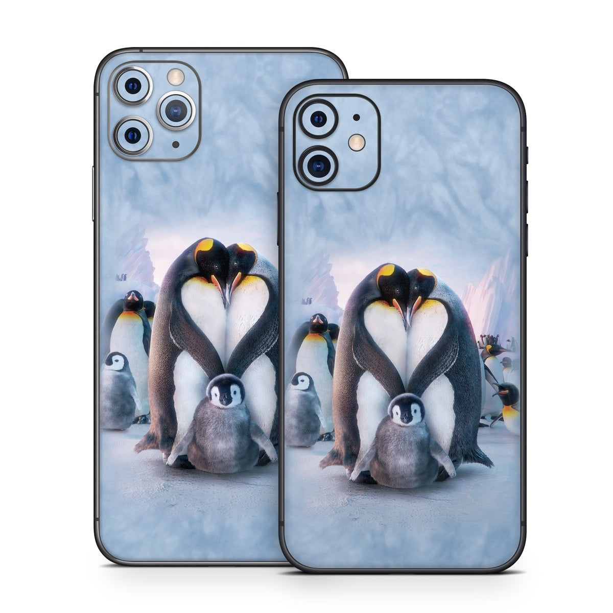 Penguin Heart - Apple iPhone 11 Skin