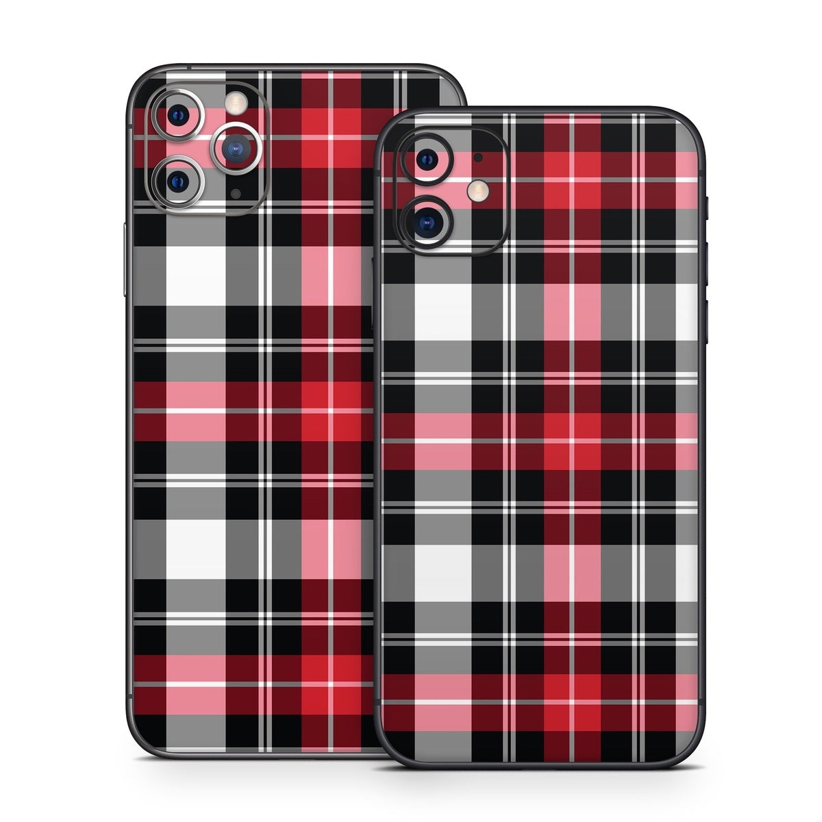 Red Plaid - Apple iPhone 11 Skin