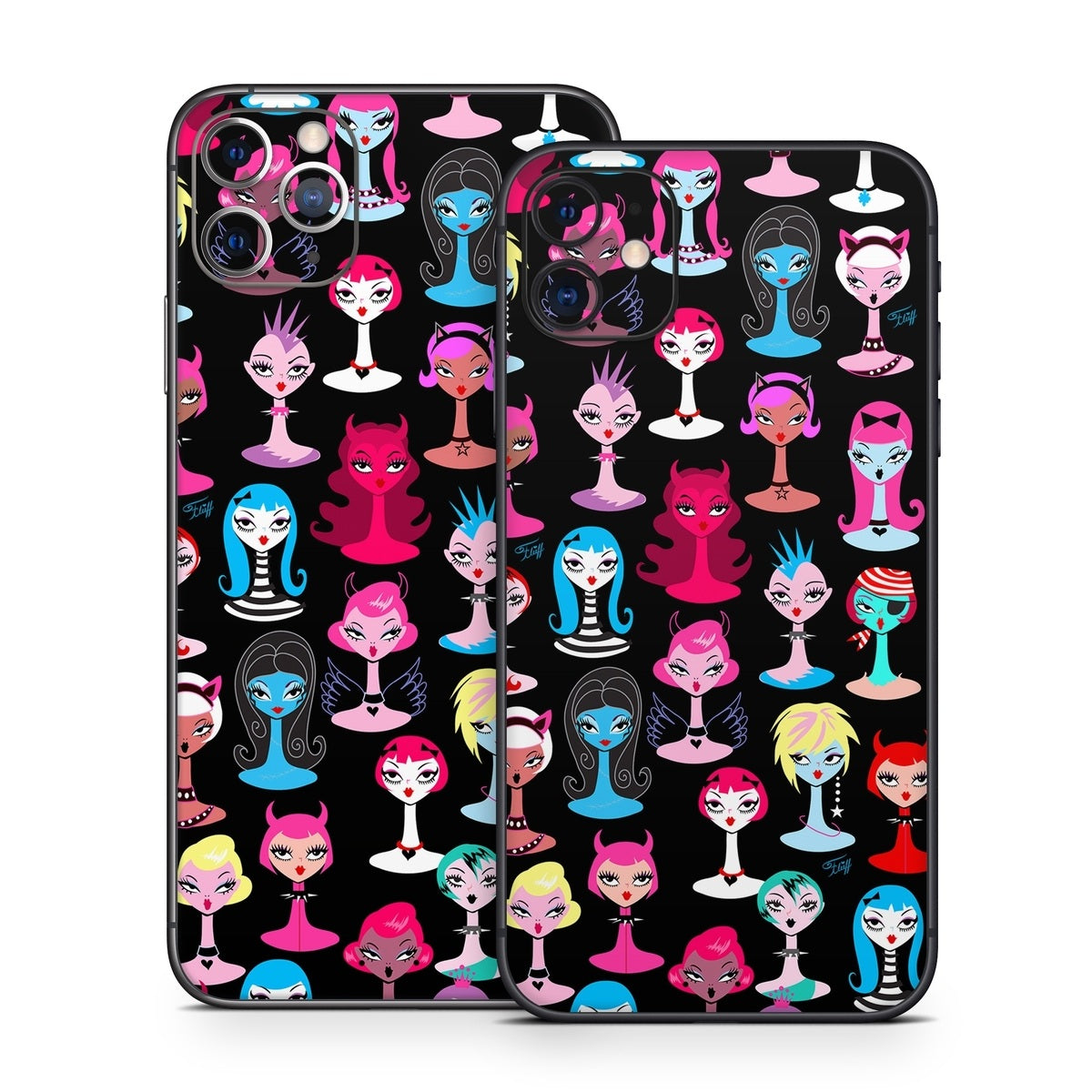 Punky Goth Dollies - Apple iPhone 11 Skin