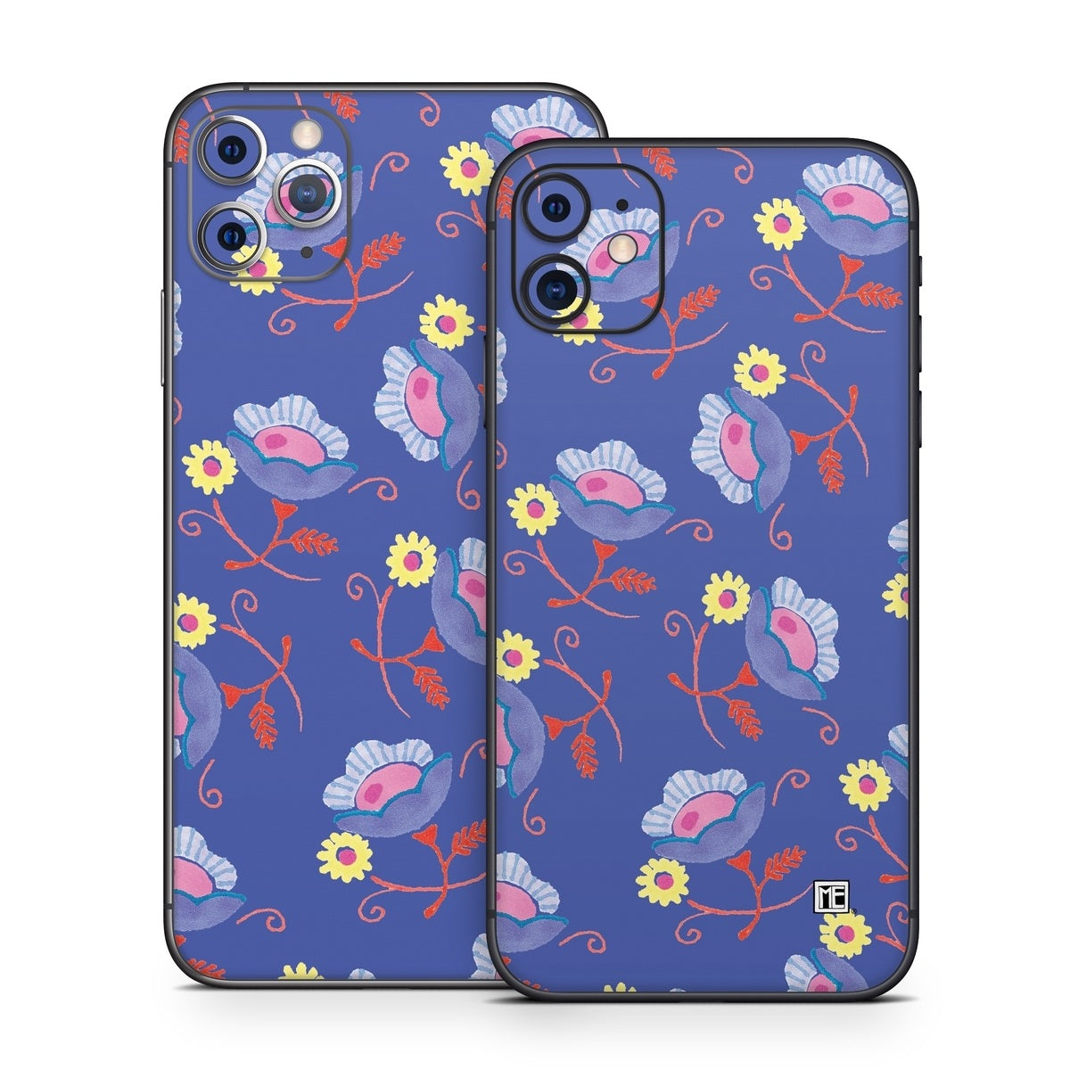 Purple Flowers - Apple iPhone 11 Skin