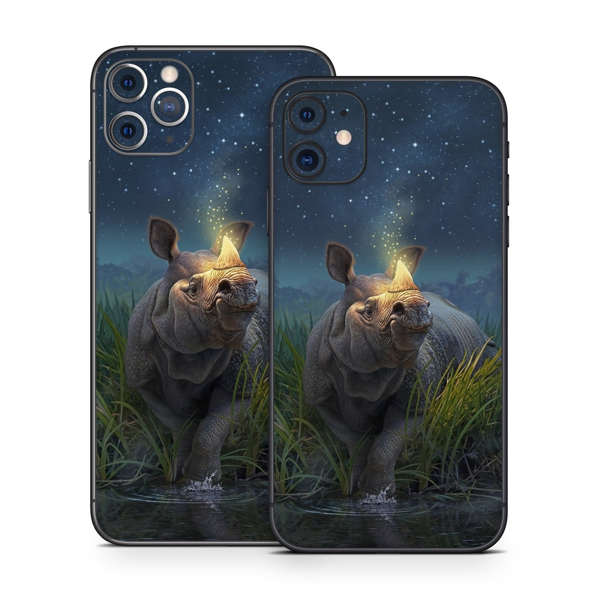 Rhinoceros Unicornis - Apple iPhone 11 Skin