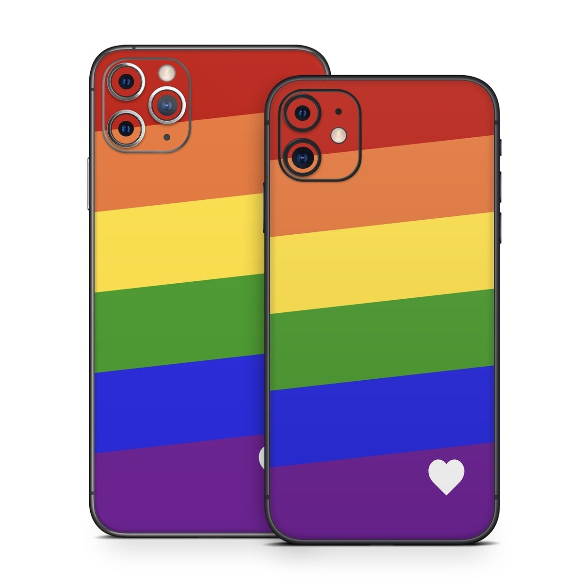 Rainbow Stripe - Apple iPhone 11 Skin