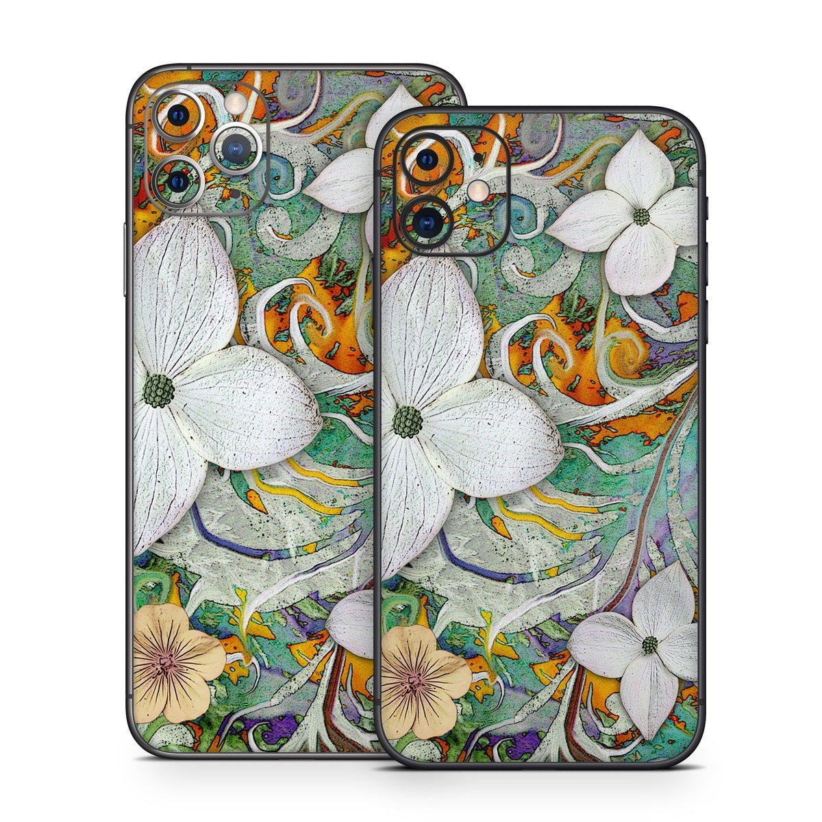 Sangria Flora - Apple iPhone 11 Skin