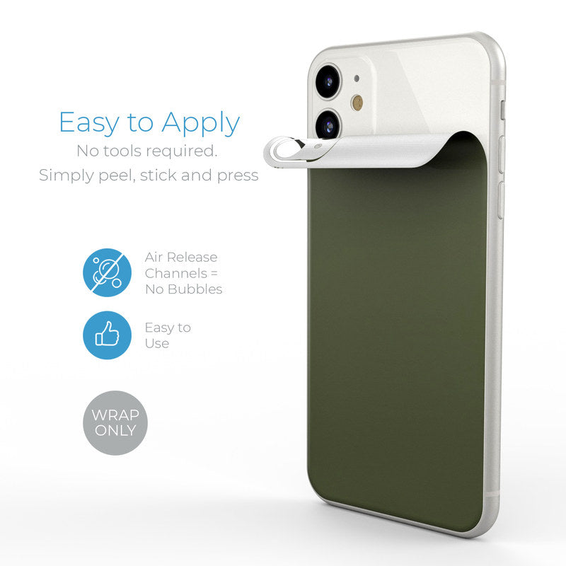 Solid State Olive Drab - Apple iPhone 11 Skin