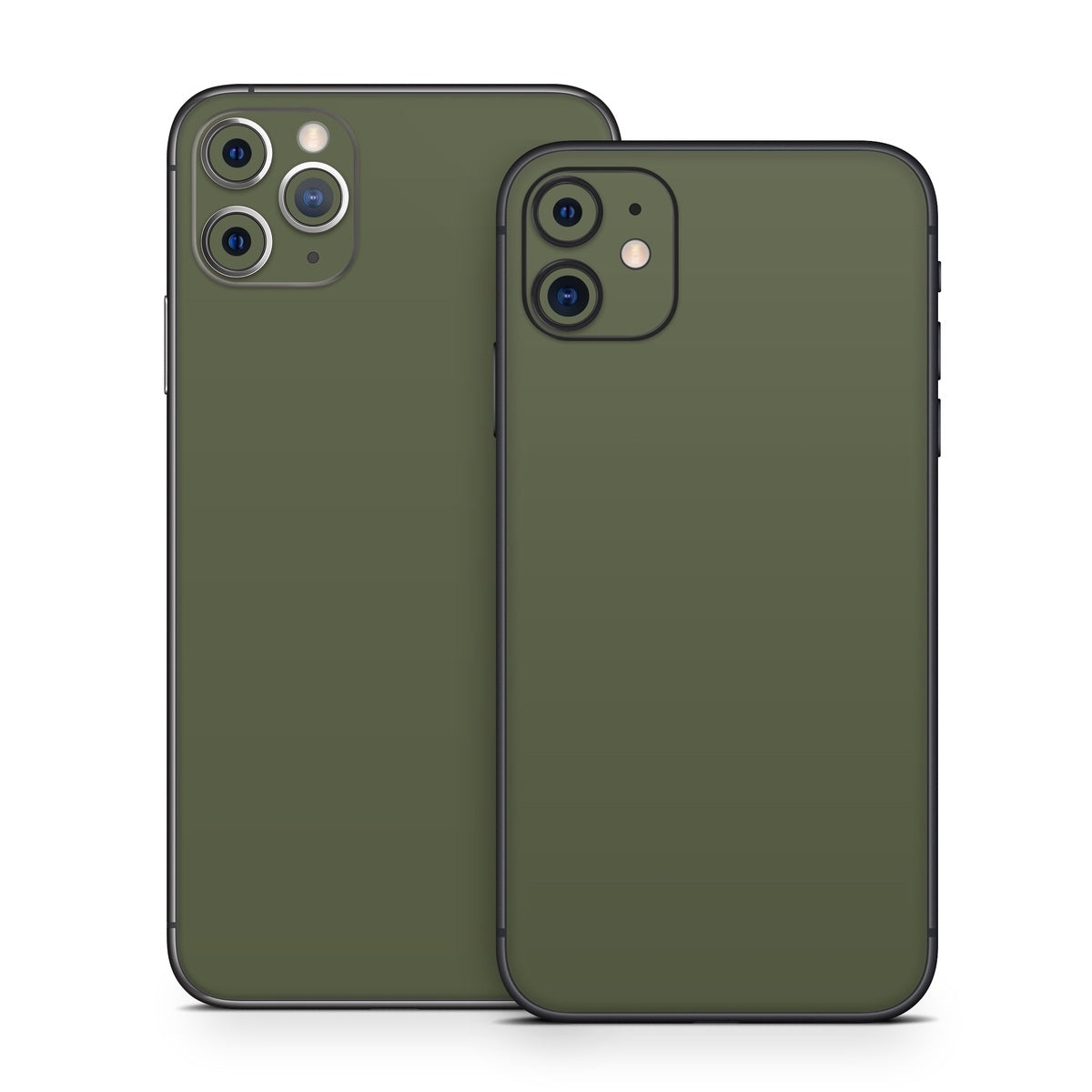 Solid State Olive Drab - Apple iPhone 11 Skin