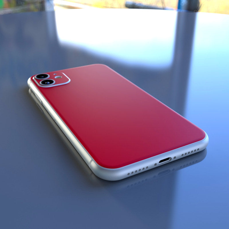 Solid State Red - Apple iPhone 11 Skin