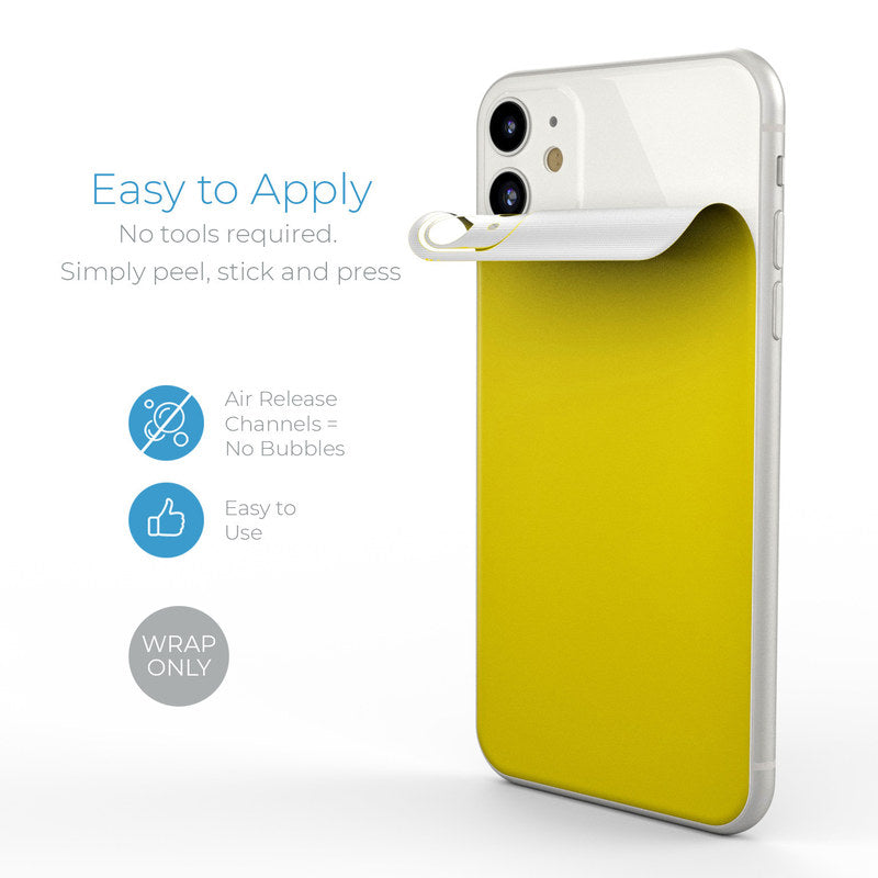 Solid State Yellow - Apple iPhone 11 Skin