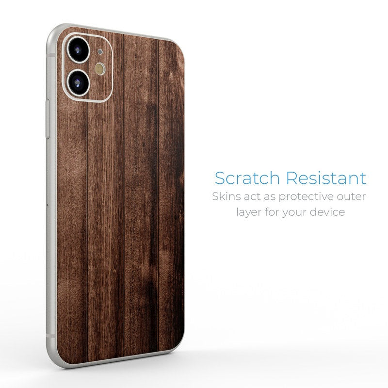 Stained Wood - Apple iPhone 11 Skin