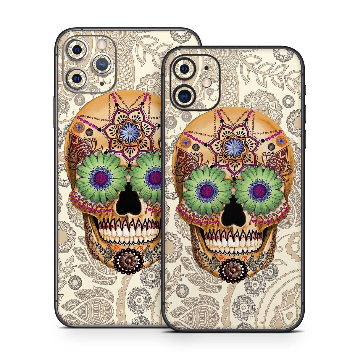 Sugar Skull Bone - Apple iPhone 11 Skin