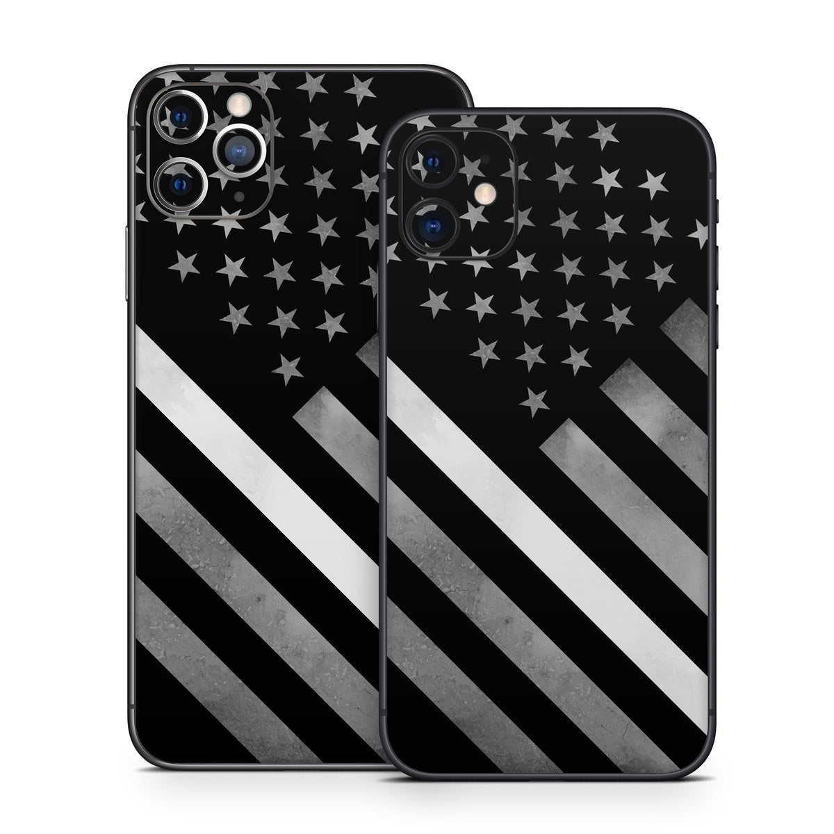 Thin White Line Hero - Apple iPhone 11 Skin