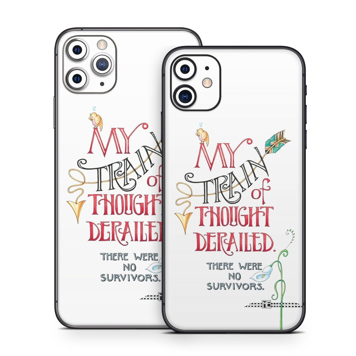 Train Derailed - Apple iPhone 11 Skin