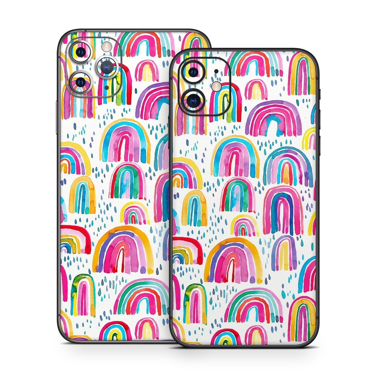 Watercolor Rainbows - Apple iPhone 11 Skin