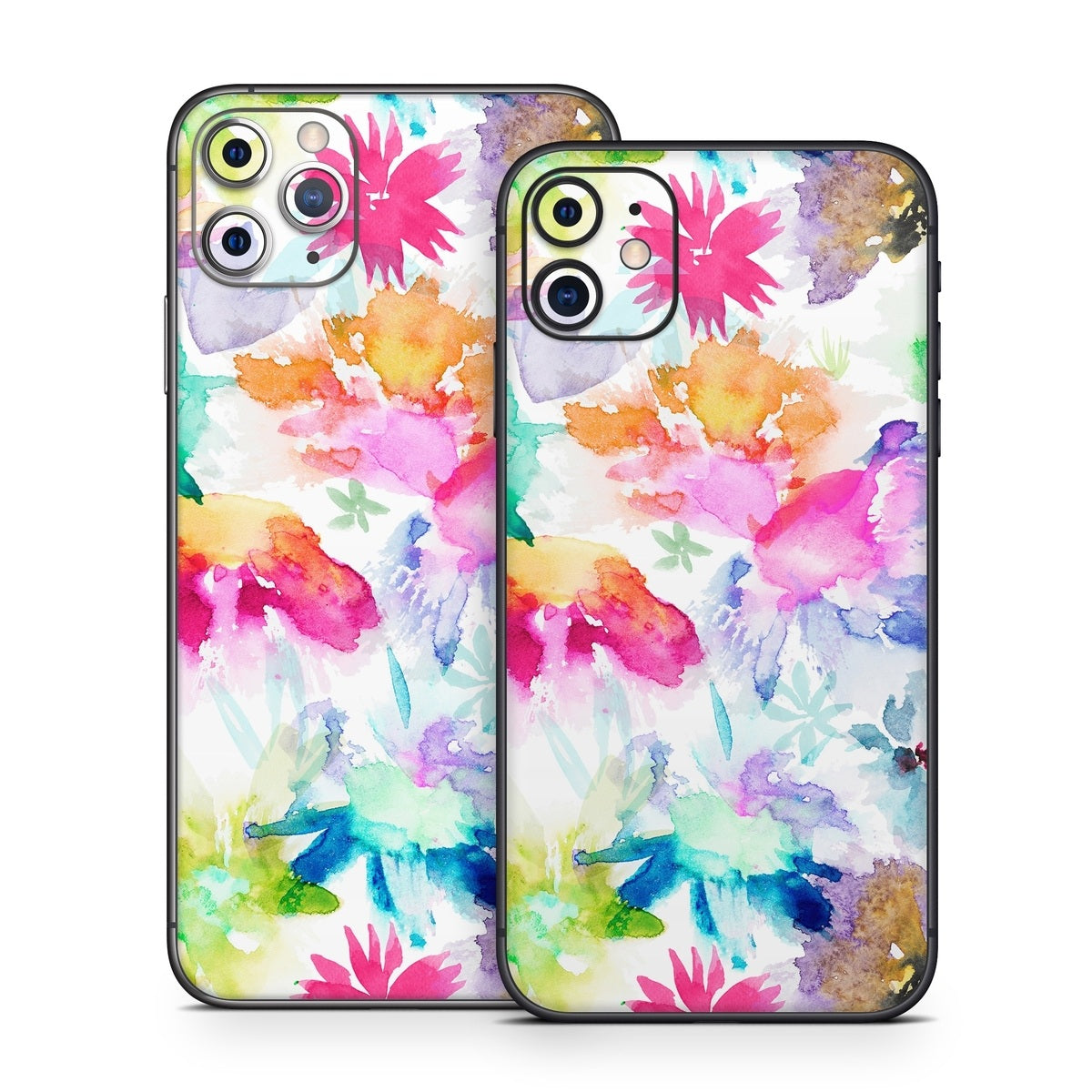 Watercolor Spring Memories - Apple iPhone 11 Skin