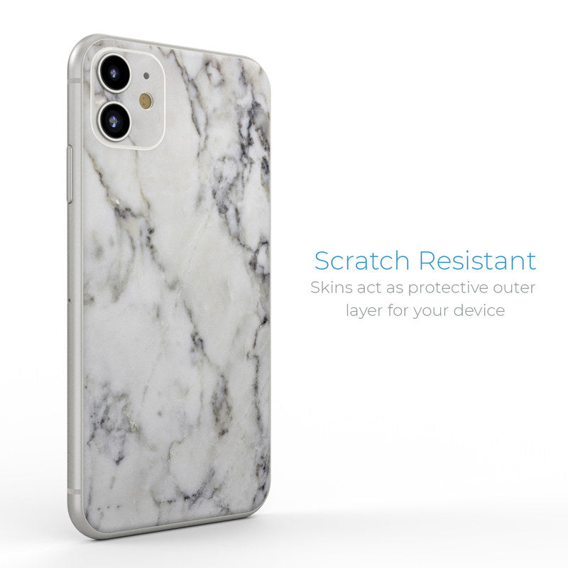 White Marble - Apple iPhone 11 Skin