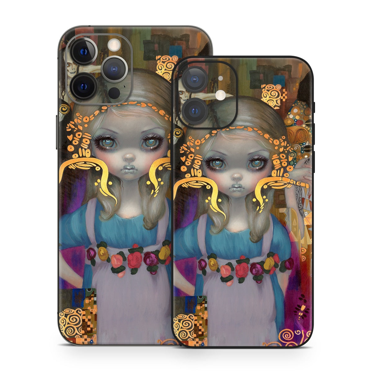 Alice in a Klimt Dream - Apple iPhone 12 Skin