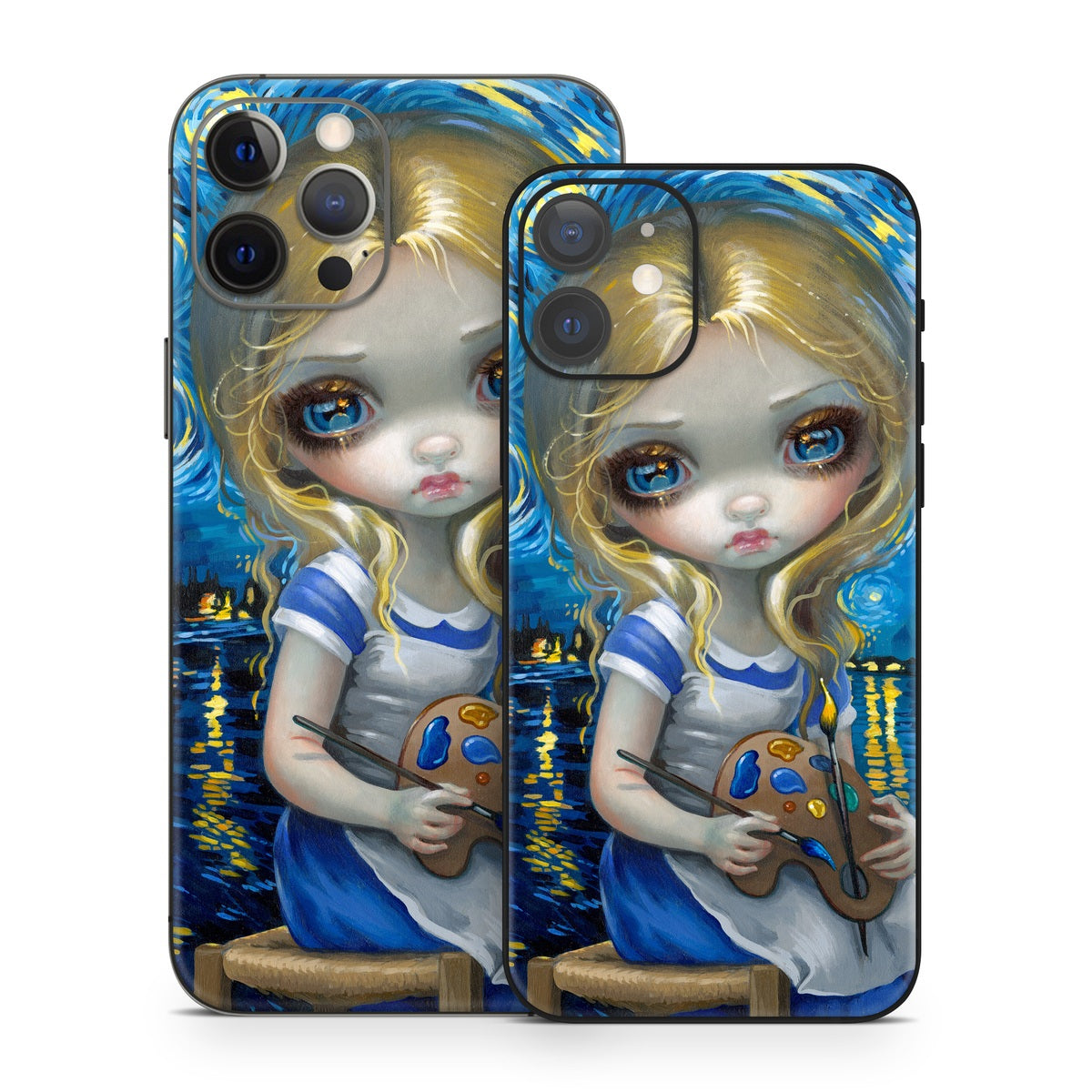 Alice in a Van Gogh - Apple iPhone 12 Skin