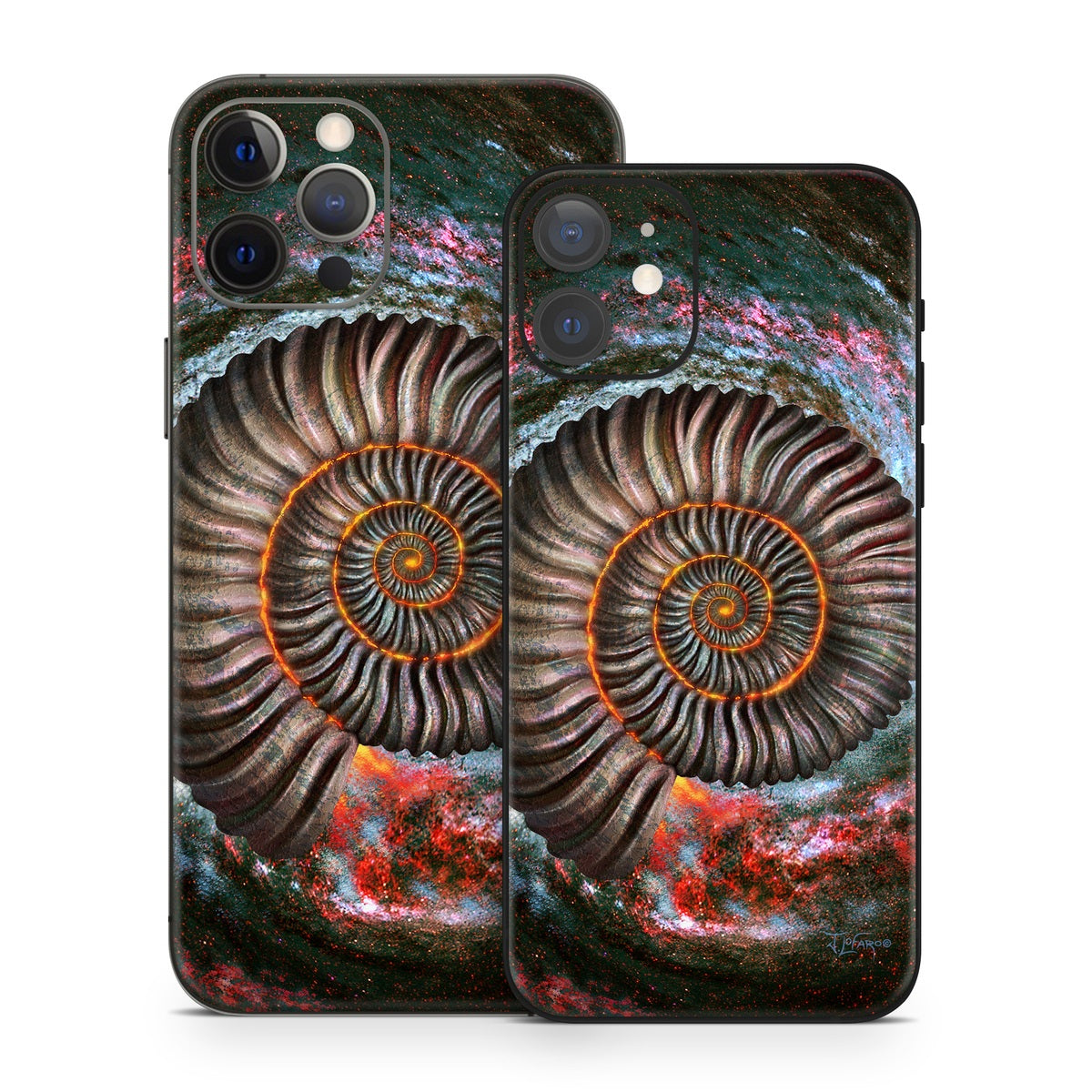 Ammonite Galaxy - Apple iPhone 12 Skin