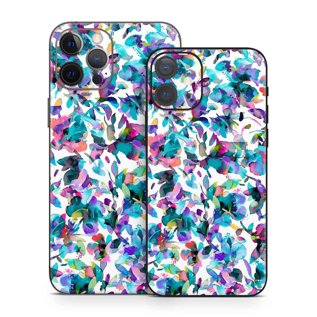 Aquatic Flowers - Apple iPhone 12 Skin