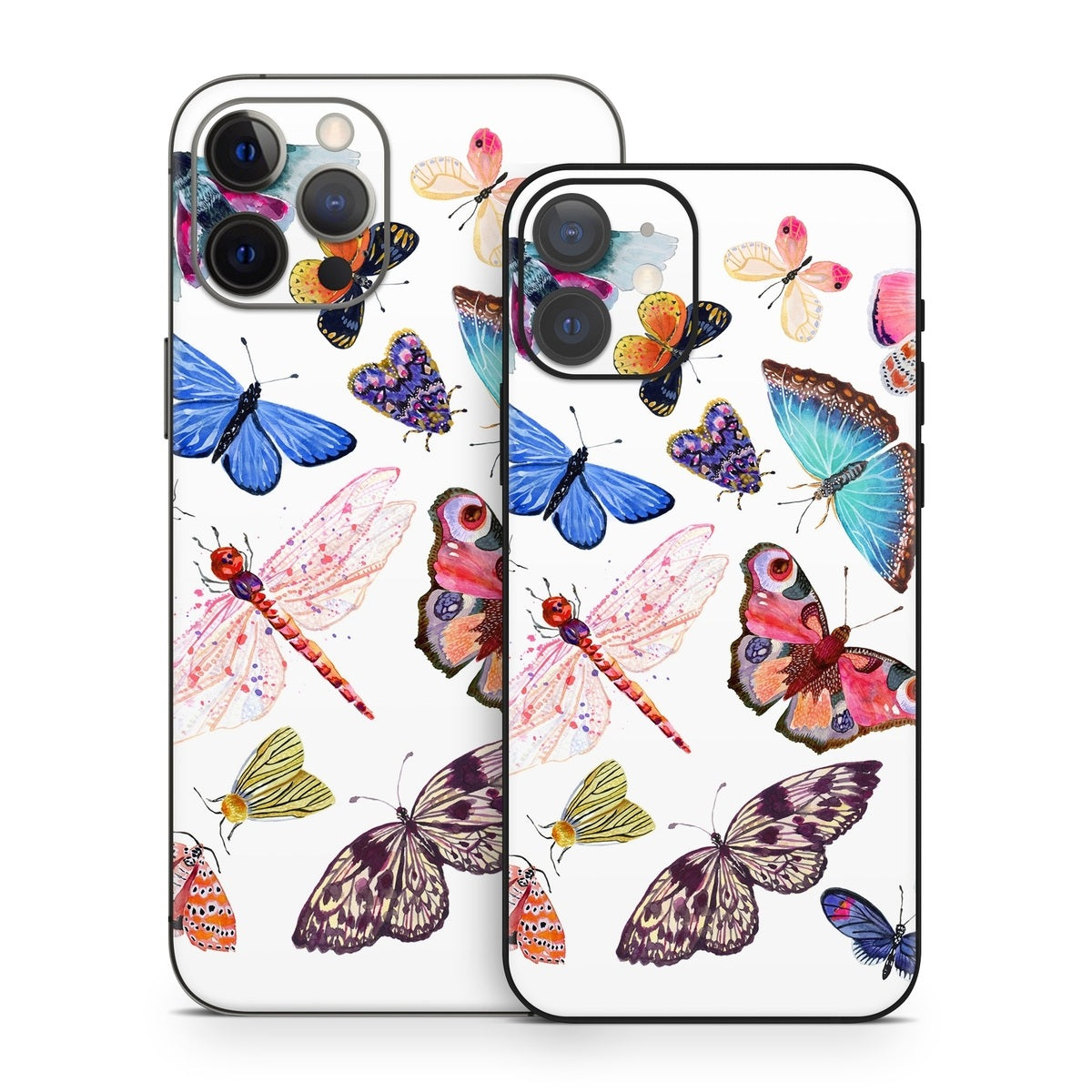 Butterfly Scatter - Apple iPhone 12 Skin