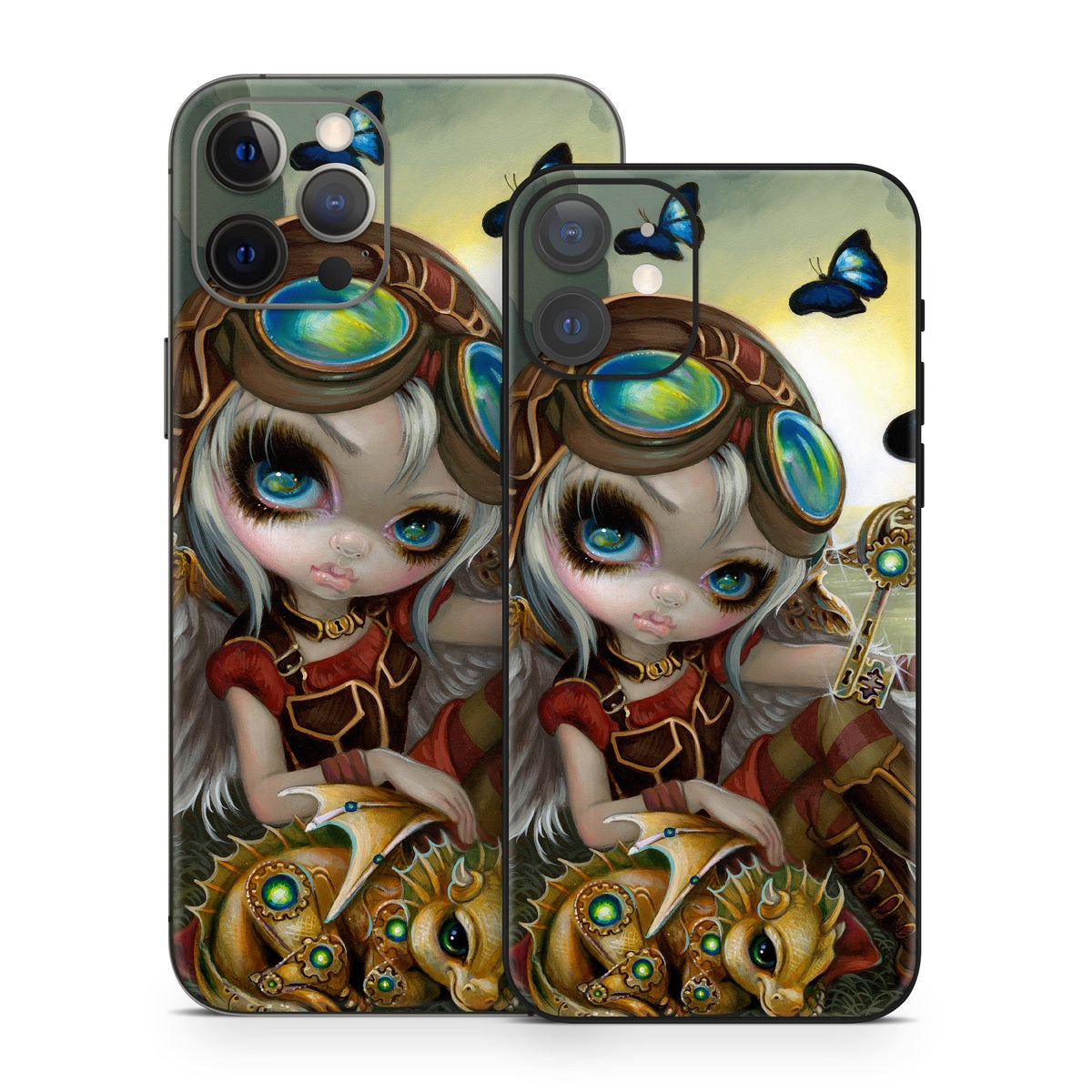 Clockwork Dragonling - Apple iPhone 12 Skin