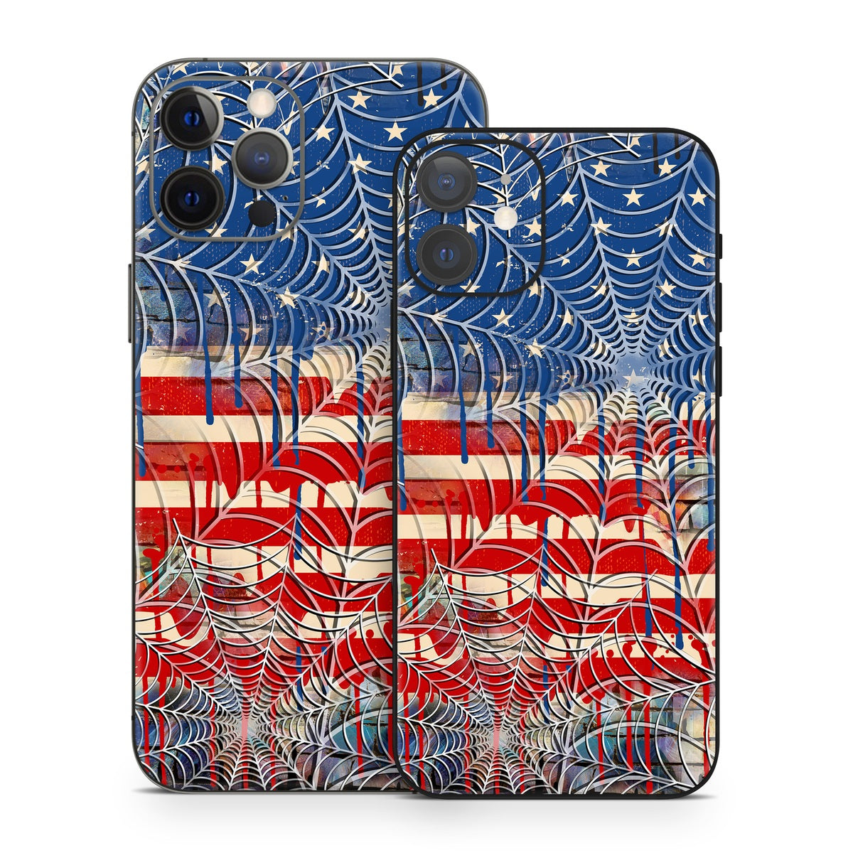 Cobweb Flag - Apple iPhone 12 Skin