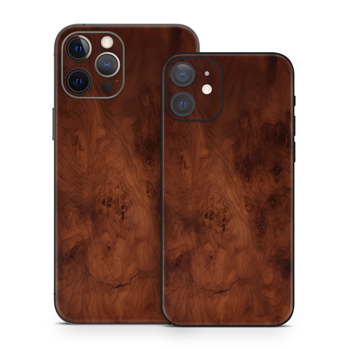 Dark Burlwood - Apple iPhone 12 Skin