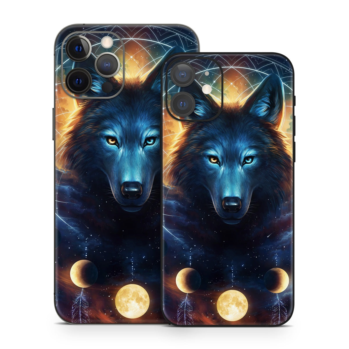 Dreamcatcher Wolf - Apple iPhone 12 Skin