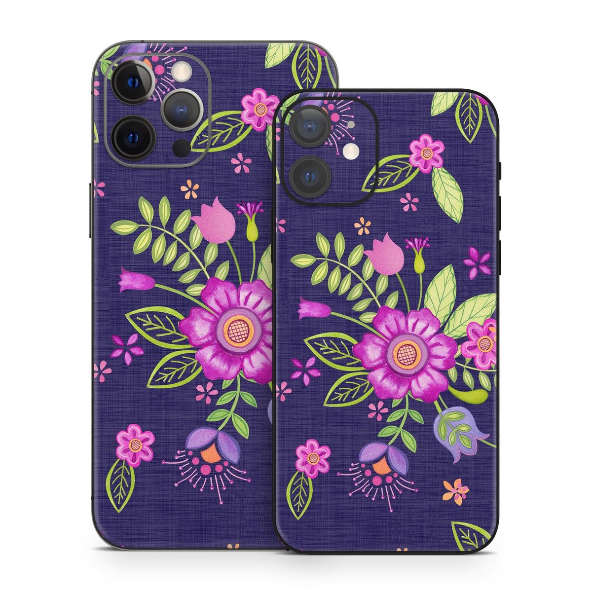 Folk Floral - Apple iPhone 12 Skin