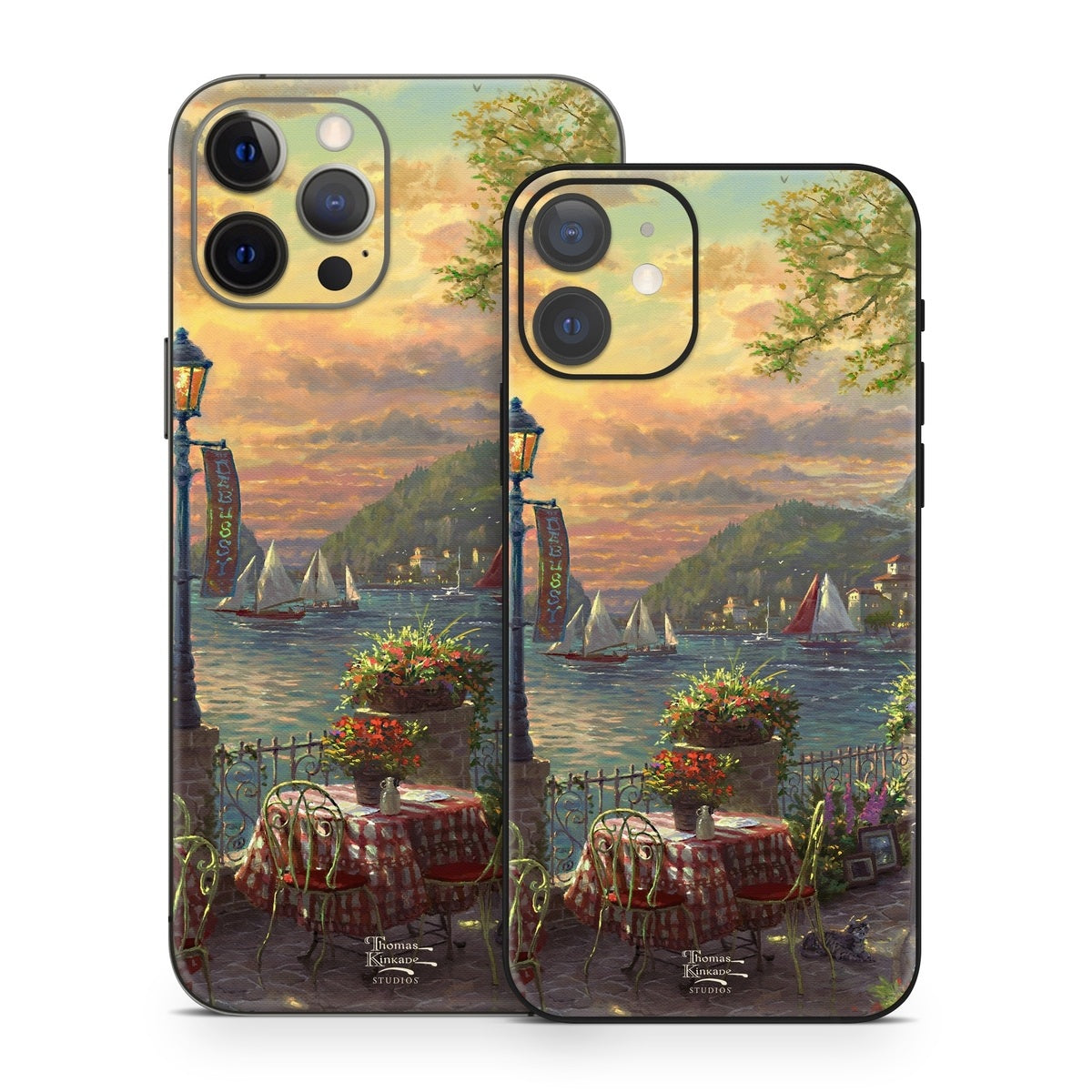 French Riviera Cafe - Apple iPhone 12 Skin