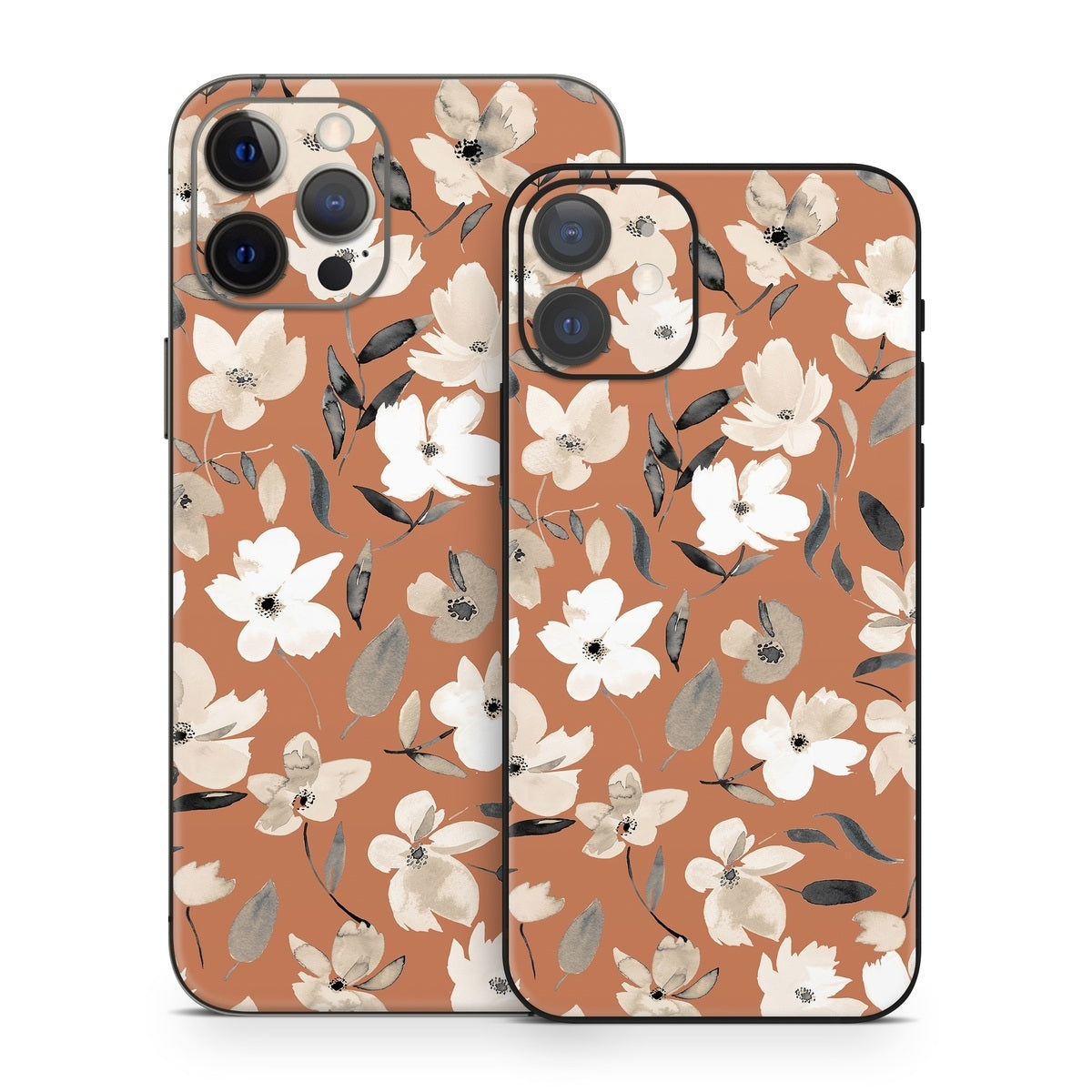 Fresh Flowers Copper - Apple iPhone 12 Skin