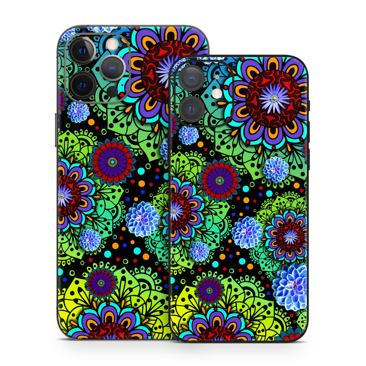 Funky Floratopia - Apple iPhone 12 Skin