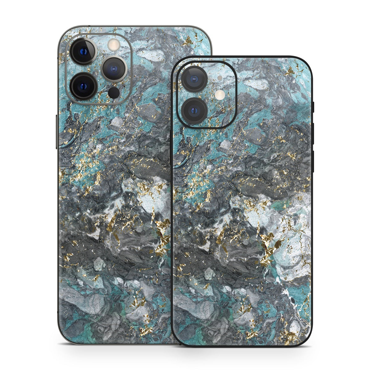 Gilded Glacier Marble - Apple iPhone 12 Skin