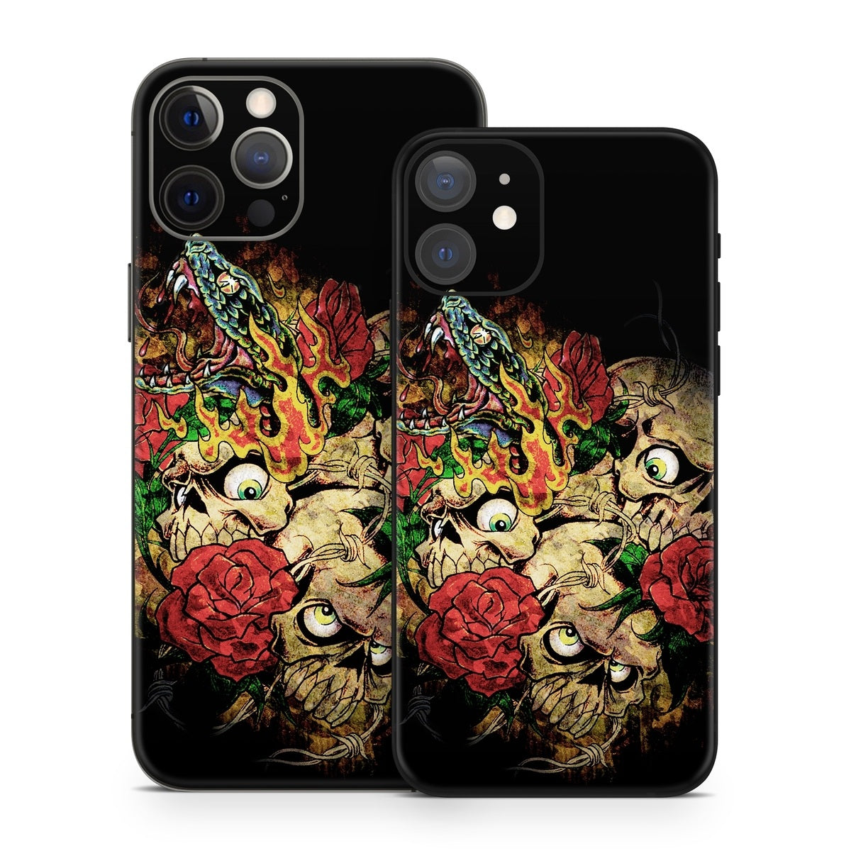 Gothic Tattoo - Apple iPhone 12 Skin